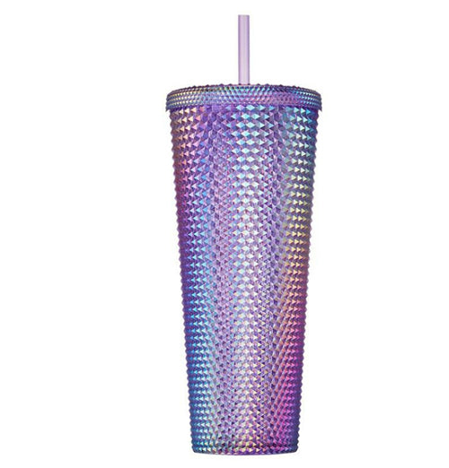 Starbucks studded purple cup hotsell tumbler