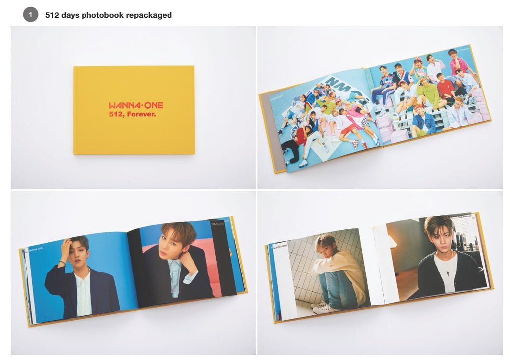 Wanna One　希少　ワナワン512 オフィシャルグッズ Wanna One 512 Forever Exhibition Official Limited Edition