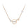 Sophisticated J.Estina Dancing Rose Necklace in sterling silver with a beautifully detailed rose design, perfect for elegant occasions.