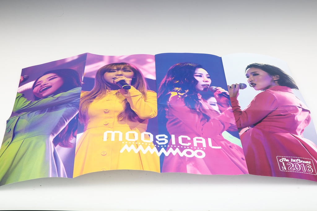 MAMAMOO Moosical 1st Concert 2016 Official Photobook DVD