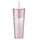 Starbucks 2022 Cherry Blossom Pink Cold Cup with Fall Petals design, 710ml capacity, featuring a limited edition floral print for spring enthusiasts.