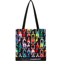 Limited edition Starbucks tote bag from the 2021 Alive Olivia collection, featuring a chic design and durable fabric.