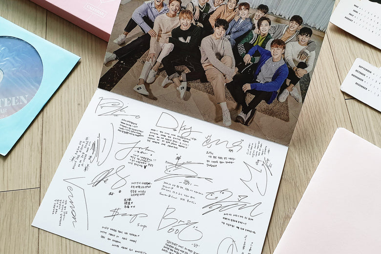 Used SEVENTEEN 2017 Official Season Greeting