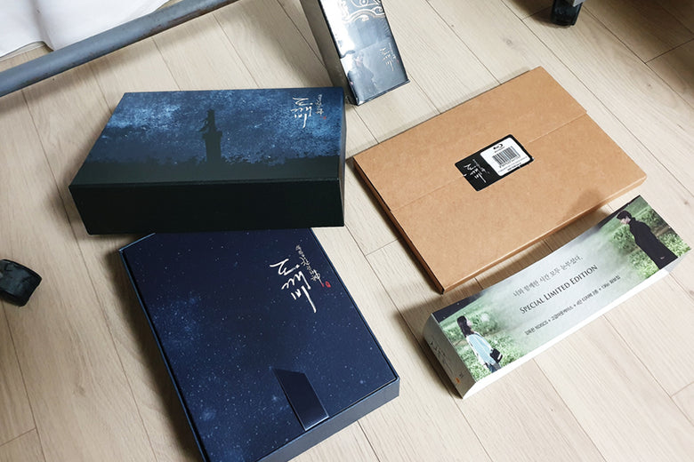 Used Goblin Kdrama Blu ray Box Set with Pre-order package & OST Full Package