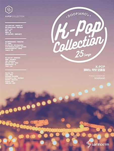 DOO PIANO Book Kpop Collections 25 Songs