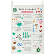 Starbucks Korea Shop Winter Illustration 2022 Wall Fabric Calendar