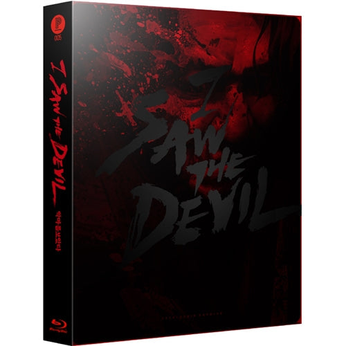 Used I Saw the Devil Netflix Blu ray 2 Disc Steel Book PET Full Slip Limited Edition