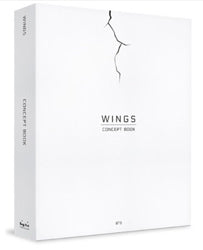 Used BTS Wings Concept Book + Random Lenticular - Kpopstores.Com