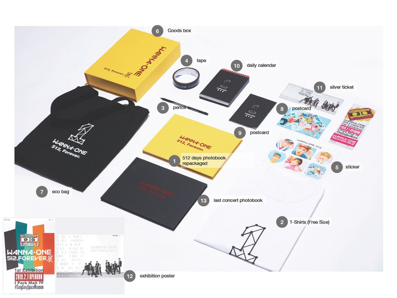 Wanna One　希少　ワナワン512 オフィシャルグッズ Wanna_One_512_Forever_Official