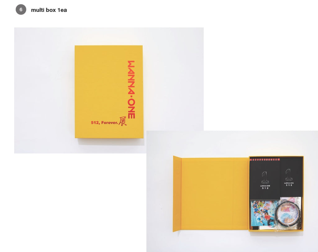 Wanna One　希少　ワナワン512 オフィシャルグッズ Wanna One 512 Forever Exhibition Official Limited Edition