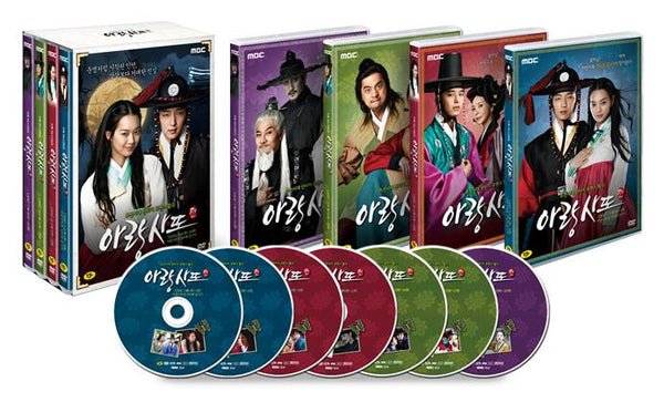 Official Arang and the Magistrate DVD collection – 8-disc set of the beloved historical K-drama, perfect for fans and collectors.