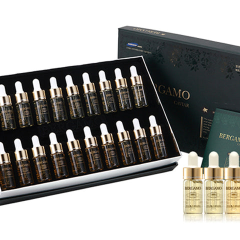 BERGAMO Caviar Ampoule  Set 13ml x 20 - Kpopstores.Com