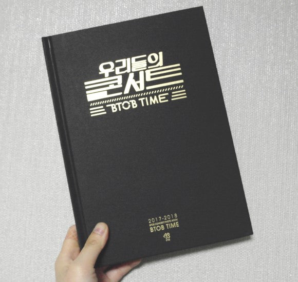 BTOB Our Concert Photobook – Limited edition K-pop collectible featuring live concert photos, stage moments, and special behind-the-scenes content.