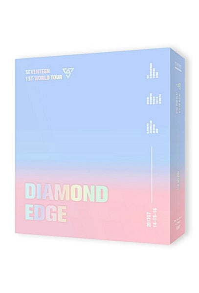Used 2017 Seventeen World Tour DIAMOND EDGE in SEOUL Convert 3 Disc