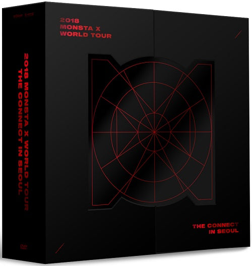 Used Monsta X The Connect Tour 2018 in Seoul 3 DVD Korea Version