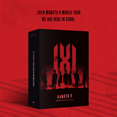 Used Monsta X World Tour We Are Here in Seoul 3 Disc Korea Version
