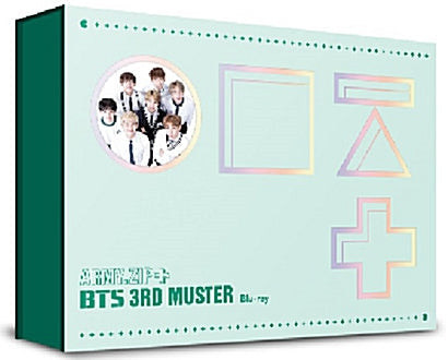 Used BTS 3rd Muster Army.Zip+ Blu ray Limited Edition Korea Version