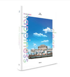 EXO Dear Happiness photobook, a rare collector's item featuring stunning photos of all EXO members, perfect for fans and collectors.