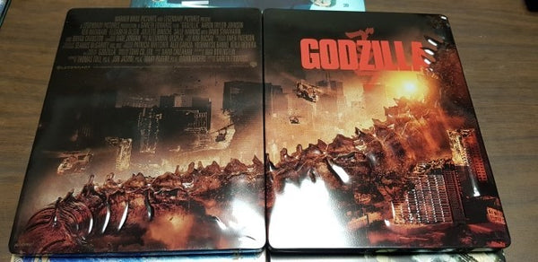 Used Godzilla 2014 Blu-ray 2 Disc 3D 2D Futurepak