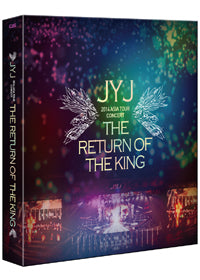 Used JYJ The Return of The King 2014 Asia Tour Concert Limited Edition
