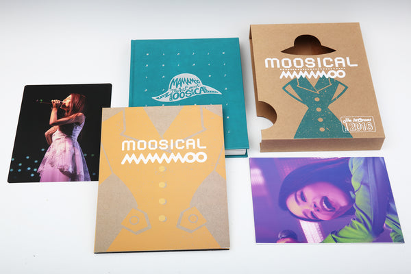 Mamamoo 1st Concert 2016 Official Photobook & DVD set featuring exclusive concert footage and photos.