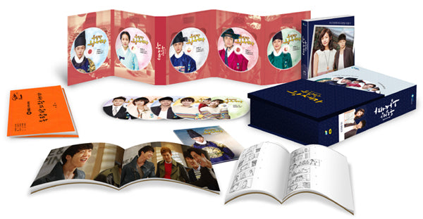 Rooftop Prince DVD 10-Disc Director's Cut - The complete Korean drama series in a special director's cut edition, featuring 10 discs with high-quality English subtitles, perfect for collectors.