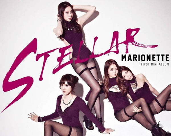 Stellar - Marionette Mini Album in great condition, featuring the iconic tracks from Stellar's hit release. A rare find for collectors and K-pop fans.