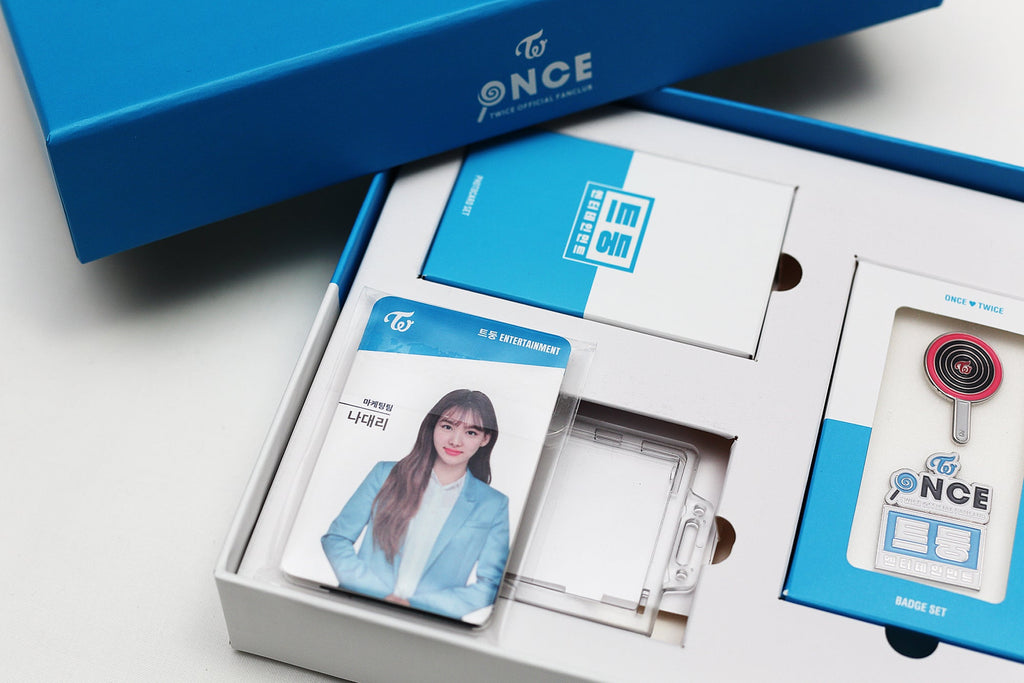 TWICE 公式ファンクラブグッズ ONCE TWICE ONCE Korea Fan Club Membership 4th Generation Kit Full