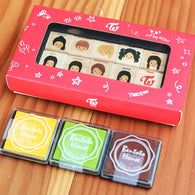 Twice Members Stamp Set JYP Entertainment Official Kpop Merch